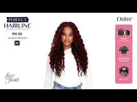 Outre Perfect Hairline 360 Frontal Lace 13"x 6" HD Transparent Lace Front Wig PH25 QLPHLPH25