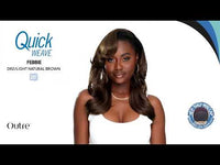 Outre Quick Weave Half Wig Febbie QSFEB