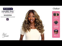 Outre Perfect Hairline 360 Frontal Lace 13"x 6" HD Transparent Lace Front Wig Sharona QLPHLSHR
