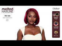 Outre Synthetic Melted Hairline HD Lace Front Wig MH145 QLMHMH145