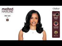 Outre Synthetic Melted Hairline HD Lace Front Wig MH144 QLMHMH144