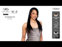 Outre MyTresses Black Label 13"x5" Lace Front Wig HH Straight 24" QLHMBMS24