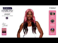 Outre Perfect Hairline 360 Frontal Lace 13"x 6" HD Transparent Lace Front Wig Jaanay QLPHLJAA