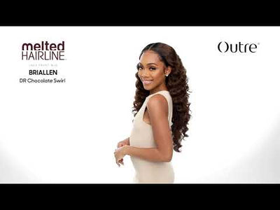 Outre Melted Hairline Collection - HD Swiss Layered Wavy Yaki Lace Front Wig Briallen
