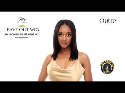 Outre MyTresses Gold Label Leave Out Wig HH Dominican Straight 14"
