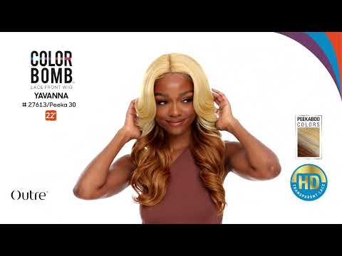 Outre Color Bomb HD Lace Front Wig Yavanna 22"
