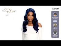 Outre Synthetic Glueless HD Transparent Lace Front Wig Kadacia QLKAD