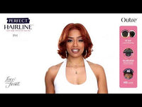 Outre Perfect Hairline 360 Frontal Lace 13"x 6" HD Transparent Lace Front Wig PH22 QLPHLPH22
