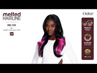 Outre Synthetic Melted Hairline HD Lace Front Wig MH110 QLMHMH110