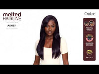 Outre Synthetic Melted Hairline HD Lace Front Wig Asher QLMHASH