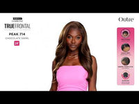 Outre Perfect Hairline True Frontal  13"x 6" HD Transparent Lace Front Wig Peak 714 QLPHLTFPK14