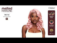 Outre Synthetic Melted Hairline HD Lace Front Wig MH112 QLMHMH112