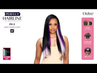 Outre Perfect Hairline 360 Frontal Lace 13"x 6" HD Transparent Lace Front Wig PH2 QLPHLPH2