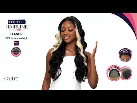 Outre Perfect Hairline 13"x 4"  HD Transparent Lace Front Wig - ELANOR