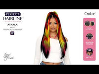 Outre Perfect Hairline 360 Frontal Lace 13"x 6" HD Transparent Lace Front Wig Athala QLPHLATH