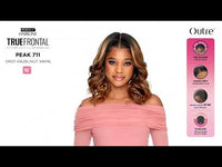 Outre Perfect Hairline True Frontal  13"x 6" HD Transparent Lace Front Wig Peak 711 QLPHLTFPK11