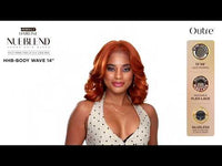 Outre Perfect Hairline NueBlend – 13x6 Lace Frontal HHB-Body Wave 14" QLPHLNHBW14