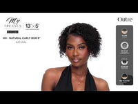 Outre MyTresses Black Label 13"x5" Lace Front Wig HH Natural Curly Bob QLHMBMNCB