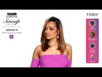 Outre Perfect Hairline Swoop Series Frontal Lace 13"x 4" HD Transparent Lace Front Wig Swoop 17