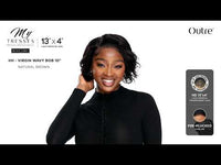 Outre MyTresses Black Label 13"x4" Lace Front Wig HH Virgin Wavy Bob 10"
