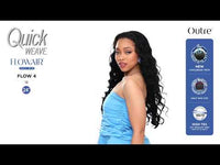 Outre Quick Weave FlowAir Half Wig Flow 4 QSFFLO4
