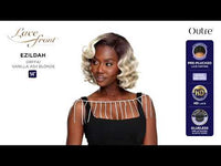 Outre Synthetic Glueless HD Transparent Lace Front Wig Ezildah QLEZI