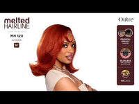 Outre Synthetic Melted Hairline HD Lace Front Wig MH120 QLMHMH120