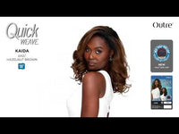 Outre Quick Weave Synthetic Half Wig Kaida QSKAI