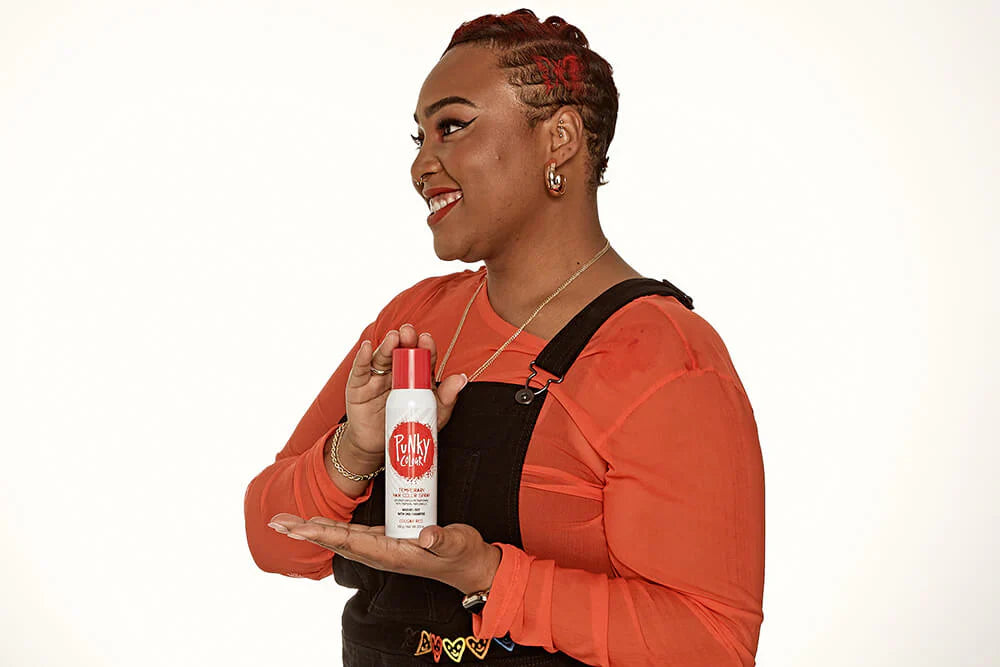 Punky Colour Temporary Hair Color Spray Cougar Red 100 g / Net Wt. 3.5 oz - Elevate Styles