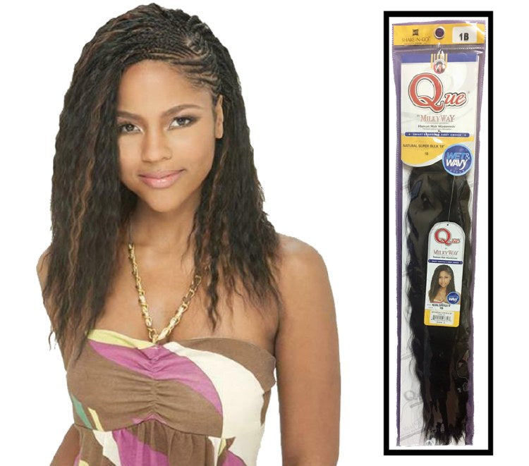 Que by Milky Way: Natural Super Bulk - Elevate Styles