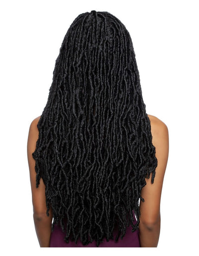 Mane Concept 4" HD Deep Braid Lace Front Wig Natural Locs 28" RCHB204 - Elevate Styles
