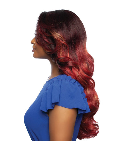 Mane Concept Modish Style 4" Deep Side Part HD Lace Front Wig RCMS204 Ritzy - Elevate Styles
