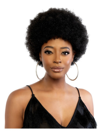 Mane Concept Red Carpet Afro Style Full Wig - SHORT AFRO CURLY RCP1080 - Elevate Styles