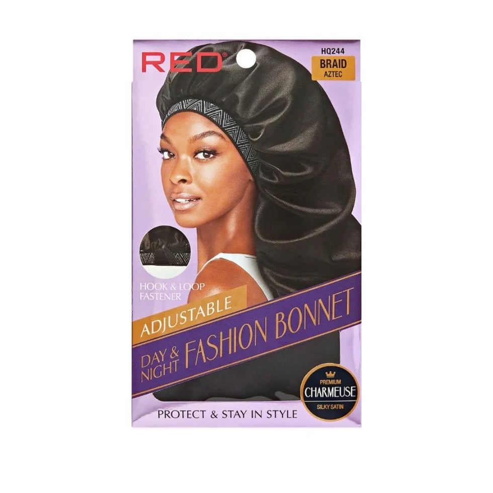 RED by Kiss Day & Night Adjustable Fashion Bonnet for Braids (Aztec) HQ244