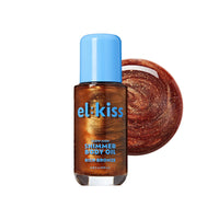 Thumbnail for KISS Glow Icon Shimmer Body Oil Rich Bronze 4.9 oz - Elevate Styles