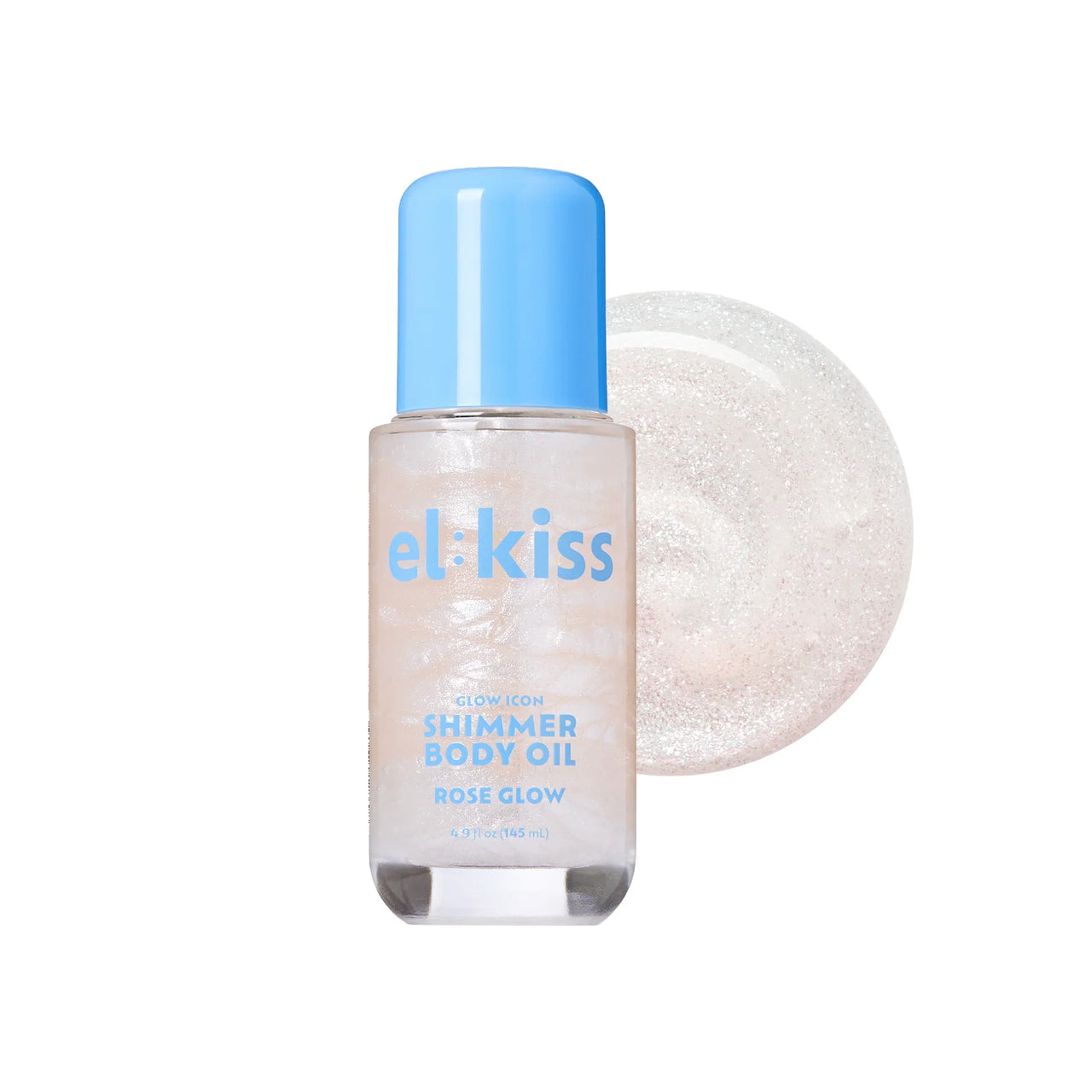 KISS Glow Icon Shimmer Body Oil Rose Glow 4.9 oz - Elevate Styles