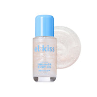 Thumbnail for KISS Glow Icon Shimmer Body Oil Rose Glow 4.9 oz - Elevate Styles