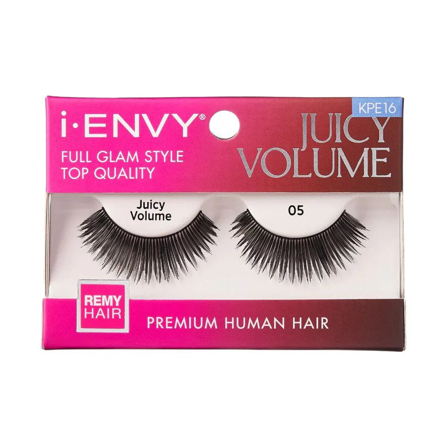 i Envy Juicy Volume Premium Human Hair Lashes KPE16 - Elevate Styles