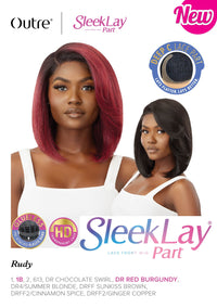 Thumbnail for Outre Synthetic Sleek Lay Part HD Transparent Lace Front Wig Rudy - Elevate Styles