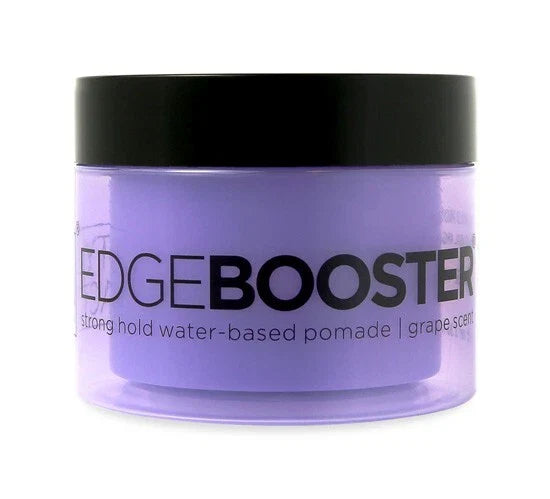 Edge Booster Strong Hold Water-Based Pomade – Grape Scent 3.38oz