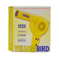 Thumbnail for ConairPro Yellow Bird 1875 Watt Professional Hair Dryer with AC Motor & Styling Attachments