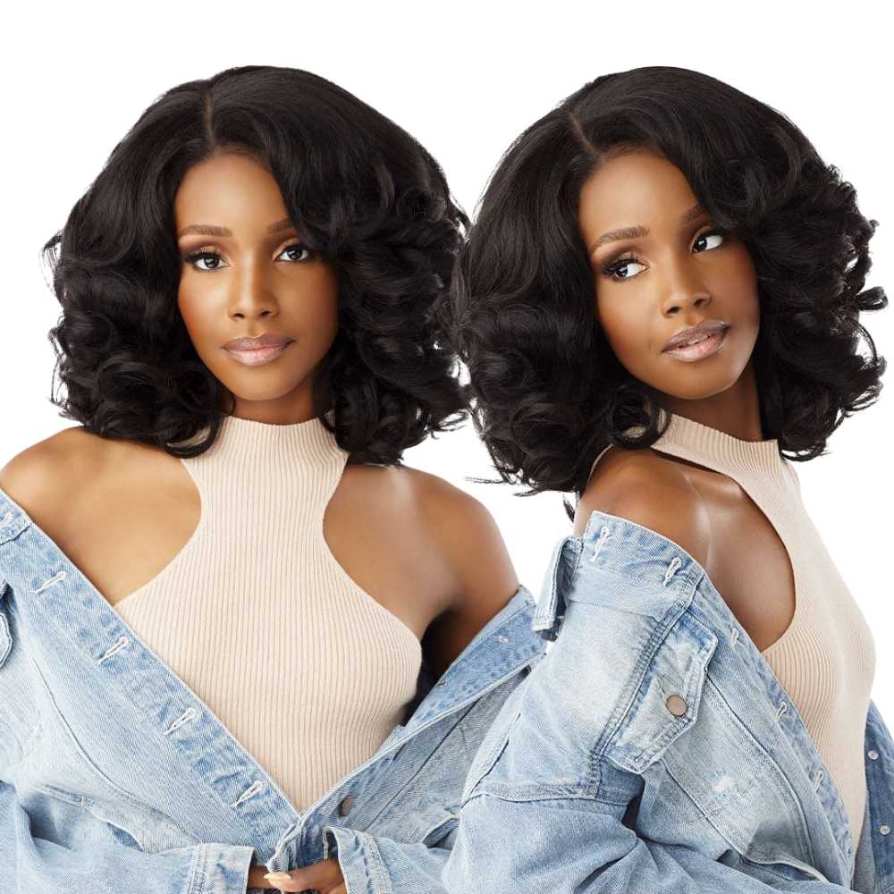 Sensationnel Curls Kinks & Co. Y-Part Textured Lace Wig - Y-PART KINKY VOLUME CURL 14"
