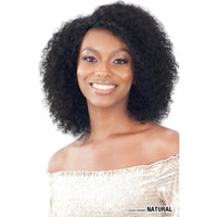 Thumbnail for Shake-N-Go Naked Nature Brazilian Natural 100% Human Hair Lace Front Wig – GLOW DEEP (Wet & Wavy)