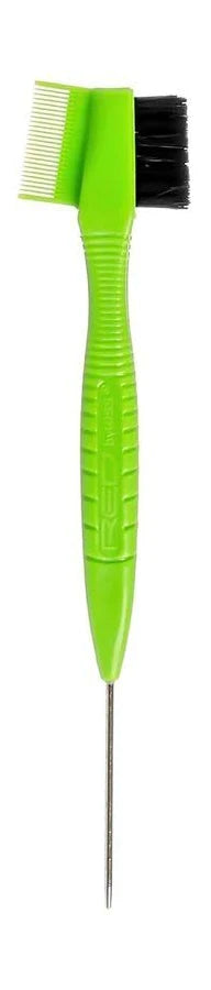 RED by Kiss Edge Boar Fixer Pintail Brush & Comb (HH77)