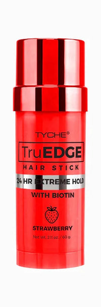 Thumbnail for Tyche TruEdge Hair Stick 24HR Extreme Hold with Biotin Strawberry 2.11 oz - Elevate Styles