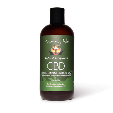 Sunny Isle Replenish & Rejuvenate Hemp-Infused Moisturizing Shampoo with Jamaican Black Castor Oil (12 oz) - Elevate Styles