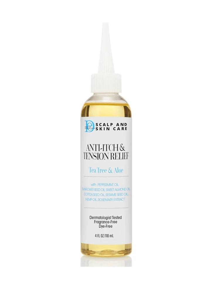 Design Essentials Scalp & Skin Care Anti-Itch & Tension Relief 4 fl oz – Tea Tree & Aloe