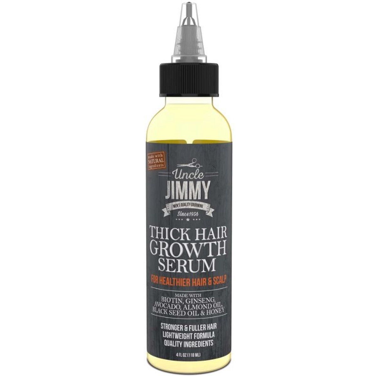 Uncle Jimmy Thick Hair Growth Serum 4 oz - Elevate Styles