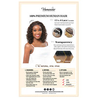 Thumbnail for Vanessa Premium Brazilian Human Hair HD Lace Front Wig – H134 KISSI