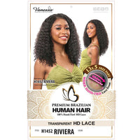 Thumbnail for H1452 RIVIERA Premium Brazilian Human Hair Lace Front Wig by Vanessa